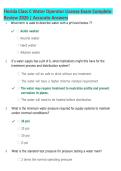 Florida Class C Water Operator License Exam Review 2026 &vert; Comprehensive Study Guide & High-Yield Prep