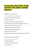 PN 2002 FINAL EXAM SCRIPT SOLVED&NewLine;QUESTIONS AND CORRECT ANSWERS&NewLine;GRADED A&plus;