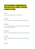 PPLE EXAMPREP COMPREHENSIVE&NewLine;QUESTIONS AND CORRECT ANSWERS&NewLine;ALREADY PASSED