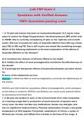 Leik FNP Exam 2 &lpar;2026&sol;2027&rpar; Complete Questions with Verified Answers 100&percnt; Guarantee passing score