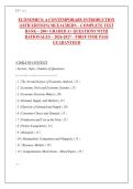 Economics&colon; A Contemporary Introduction &lpar;10th Edition&rpar; McEachern &vert; Complete Test Bank &vert; 220&plus; Graded A&plus; Questions with Rationales &vert; 2026-2027