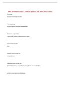 BMSC 207 Midterm 1 Exam &vert; UPDATED Questions with 100&percnt; Correct Answers&NewLine;