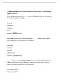 COMMERCE 1MA3 Final Exam Questions and Answers &vert; 2026 Update&NewLine;&vert; 100&percnt; Correct&period;&NewLine;In the communication process&comma; &lowbar;&lowbar;&lowbar;&lowbar;&lowbar; refers to the process by which the receiver&NewLine;interprets the sender's message&period;
