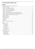 Study Guide Communication Skills Theory &vert; Van der Molen &vert; UT &vert; 2025&sol;26