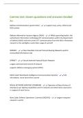 Comms test 1Exam questions and answers Graded&NewLine;A&plus;&NewLine;Defense Communication system &lpar;DCS&rpar; - support navy&comma; army&comma; airforce and&NewLine;DOD activity&NewLine;Defense Information Systems Agency &lpar;DISA&rpar; - Which governing body is the&NewLine;authority for information technology &lpar;IT&rpar; comm