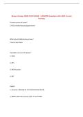 Breeze Airways A220 STUDY GUIDE &vert; UPDATED Questions with 100&percnt; Correct Answers&NewLine;