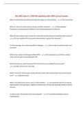 BSC 2085 Exam 4 &vert; UPDATED Questions with 100&percnt; Correct Answers&NewLine;
