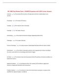 BSC 2085 Final Review Exam &vert; UPDATED Questions with 100&percnt; Correct Answers&NewLine;