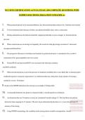 NCC EFM CERTIFICATION ACTUAL EXAM  &vert;150 COMPLETE QUESTIONS WITH EXPERT SOLUTIONS&vert; 2026 LATEST UPDATED&vert; A&plus;