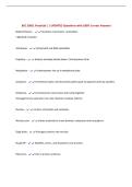BSC 2085L Practical 1 &vert; UPDATED Questions with 100&percnt; Correct Answers&NewLine;