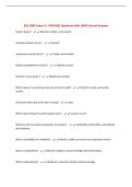BSC 2085 Exam 3 &vert; UPDATED Questions with 100&percnt; Correct Answers&NewLine;