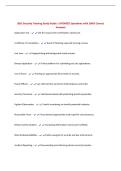 BSIS Security Training Study Guide &vert; UPDATED Questions with 100&percnt; Correct Answers