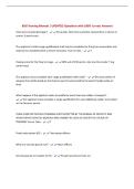 BSIS Training Manual &vert; UPDATED Questions with 100&percnt; Correct Answers&NewLine;