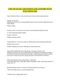 CMN 336 EXAM 1 QUESTIONS AND ANSWERS WITH &NewLine;SOLUTIONS 2026 