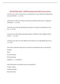 BSIS 496 FINAL EXAM &vert; UPDATED Questions with 100&percnt; Correct Answers&NewLine;