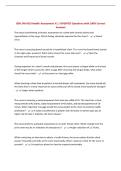 BSN 246 HESI Health Assessment V1 &vert; UPDATED Questions with 100&percnt; Correct Answers
