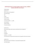 BSN 465 Opportunities in Nursing to Influence Health Care Policy &vert; UPDATED Questions with 100&percnt; Correct Answers&NewLine;