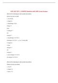 CCSE 1322 TEST 1 &vert; UPDATED Questions with 100&percnt; Correct Answers&NewLine;