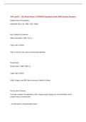 CFA Level 1 - 101 Must Knows &vert; UPDATED Questions with 100&percnt; Correct Answers&NewLine;
