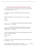 CM 2113 Final Exam &vert; UPDATED Questions with 100&percnt; Correct Answers&NewLine;
