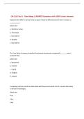 CM 2113 Test 1 - Chao Wang &vert; UPDATED Questions with 100&percnt; Correct Answers&NewLine;