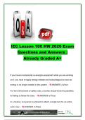 IEC EXAM COMPLETE PACKAGE DEAL