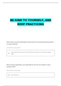 AVIATION AND AIRPORT SECURITY TEST 1 QUESTIONS WITH 100&percnt; CORRECT ANSWERS
