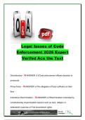 Florida Legal Issues of Code Enforcement 2026 Exam Questions and Answers &lpar;50&plus; Q&A&rpar; &vert; Due Process&comma; Evidence&comma; Board Authority & Chapter 162 Quick Review