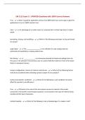 CM 2113 Exam 3 &vert; UPDATED Questions with 100&percnt; Correct Answers&NewLine;