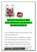 NSG 527 Final Exam 2026 Questions and Correct Answers &lpar;120&plus; Q&A&rpar; &vert; Family Nursing Theories&comma; Family Stress Models&comma; Prevention & Communication Review