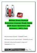 EYELASH EXTENSION EXAM COMPLETE PACKAGE DEAL