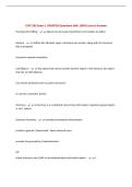 CNIT 242 Exam &vert; UPDATED Questions with 100&percnt; Correct Answers&NewLine;