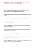 Bio 253 Hondros Test 1 Review Part 1 EXAM 2026 &lpar;Actual Exam&rpar; Questions with verified Answers &lpar;Latest Update 2026&rpar; UPDATE&excl;&excl;&NewLine;
