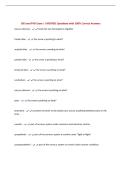 CNS and PNS Exam &vert; UPDATED Questions with 100&percnt; Correct Answers&NewLine;