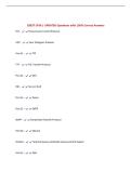 CREST CPSA &vert; UPDATED Questions with 100&percnt; Correct Answers&NewLine;