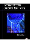 &lbrack;&lbrack;Solution Manual of Introductory Circuit Analysis 11th Edition by Boylestad Study Guide Exam Practice Questions and Answers 2025&sol; 2026 100&percnt; Verified&rsqb;&rsqb;