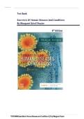 Test Bank for Essentials of Human Diseases and Conditions&comma; 8th Edition &ndash; Fuqua complete chapters 1- 15