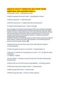 AQUATIC FACILITY OPERATOR 2026 STUDY GUIDE QUESTIONS AND ANSWERS SURE A&period;pdf