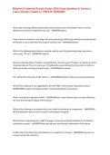 Behavior Technician Practice Exam &lpar;2026&rpar; Exam Questions & Answers &vert; Latest Already Graded A&plus; UPDATE 2025&vert;2026&excl;&excl;&NewLine;