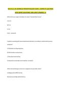 WGU D115 OA ADVANCED PATHOPHYSIOLOGY EXAM &vert; COMPLETE QUESTIONS WITH EXPERT SOLUTIONS&vert; 2026 LATEST UPDATED&vert; A&plus;