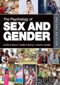 TEST BANK FOR THE PSYCHOLOGY OF SEX AND GENDER BY JENNIFER KATHERINE BOSSON&comma; CAMILLE E&period; BUCKNER&comma; 2ND EDITION &vert;&vert; ALL CHAPTERS COVERED &vert;&vert; A&plus; MATERIAL &vert;&vert; ISBN&colon; 978-1544393995 &vert;&vert; QUESTIONS AND VERIFIED ANSWERS &vert;&vert; SUCCESS
