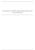 EVOLVE ELSEVIER HESI Med-Surg Exam Question Bank &vert; Questions and Correct Detailed Answers &vert; A&plus; Graded