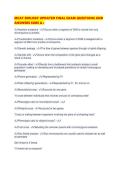 MCAT BIOLOGY UPDATED FINAL EXAM QUESTIONS AND ANSWERS SURE A&period;pdf