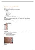 Samenvatting Blok Geel &vert; Deel 4 &vert; Dermatologie 2&vert; UU &vert; 2025&sol;26