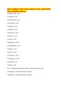 MCAT AMINO ACIDS FINAL EXAM ACTUAL QUESTIONS AND ANSWERS SURE A&period;pdf