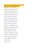 MCAT AMINO ACIDS UPDATED EXAM SCRIPT QUESTIONS AND ANSWERS SURE A&period;pdf
