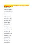 MCAT AMINO ACIDS 2026 EXAMS SET QUESTIONS AND ANSWERS SURE A&period;pdf