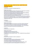 INCOSE ASEP FINAL EXAM ACTUAL QUESTIONS AND ANSWERS SURE A&period;pdf