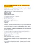 CSI CDT FINAL EXAM PAPER ACTUAL QUESTIONS AND ANSWERS SURE A&period;pdf