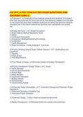CSI CDT LATEST EVALUATION EXAM QUESTIONS AND ANSWERS SURE A&period;pdf